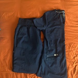 Navy Blue Beyond scrub set